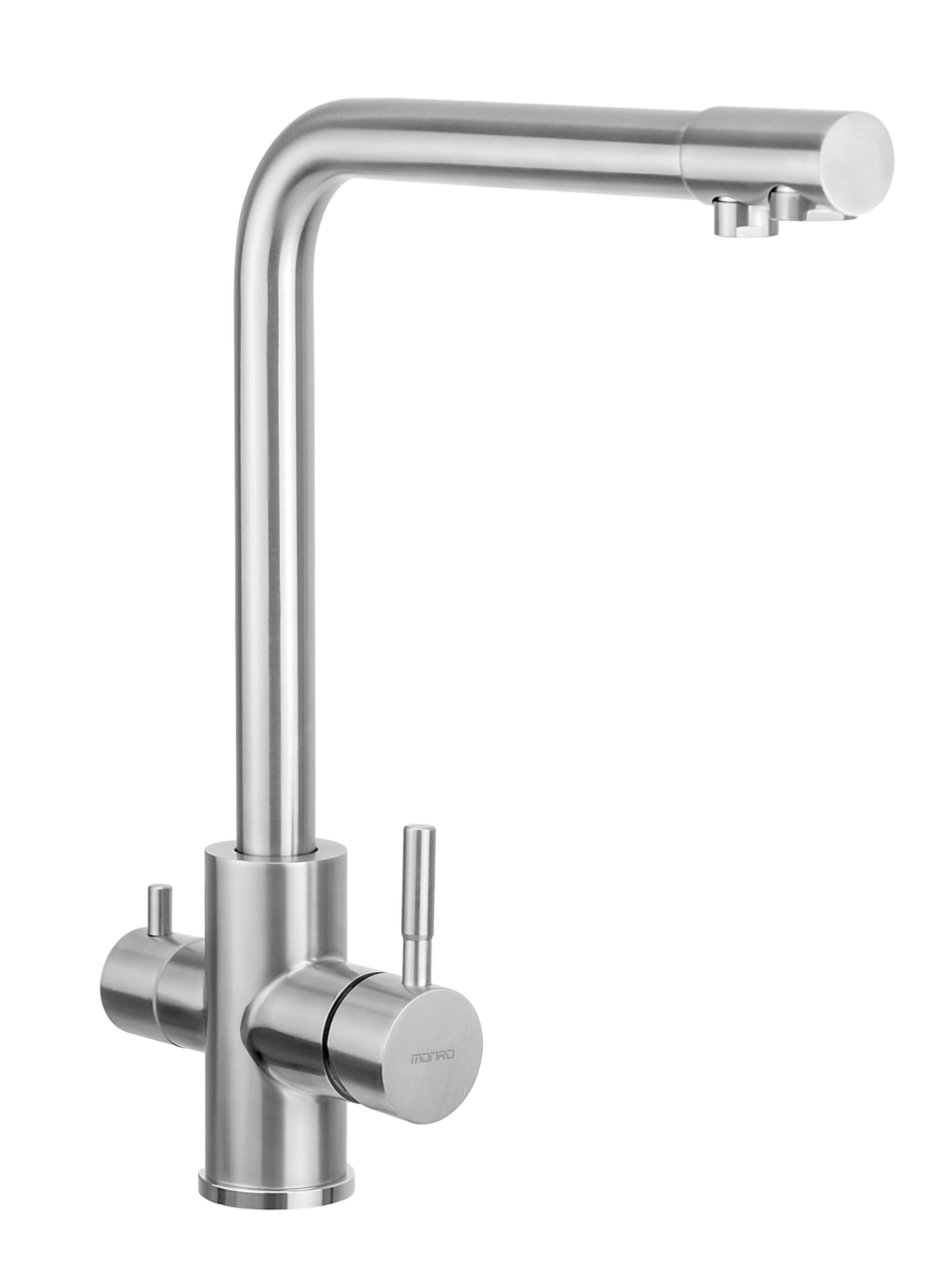 Змішувач кухонний з нержавіючої сталі з функцією підключення фільтра MONRO ESA 7209, фото 1