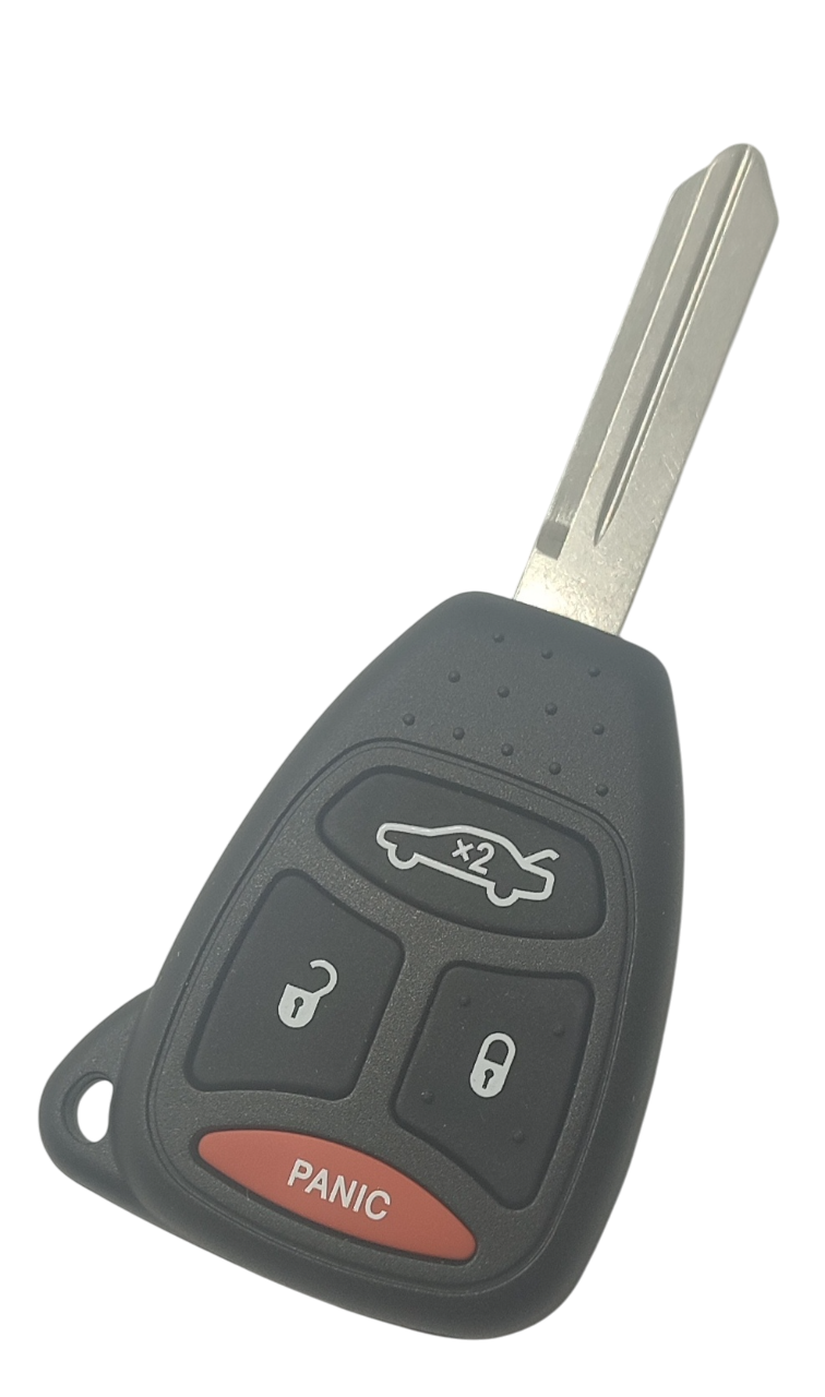 Корпус авто ключа JEEP лезо Y160, 3+1 кнопки (Panic), фото 1