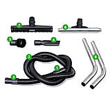 Трьох-турбінний пилосос Baiyun PS-0118 (BF580-3, 70л) профессійний для сухого та вологого збирання., фото 4