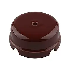 Розподільна коробка ретро RE керамічна 78х35мм розпаячна коричневий CSO.box-brown