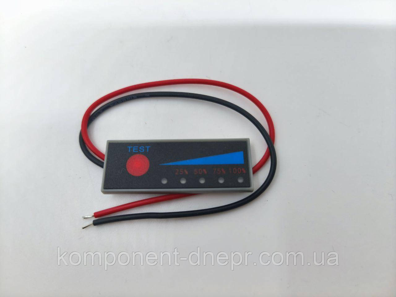 Плата LED-індикатор заряду/разряду акумуляторів 4S 16.8 В, фото 1