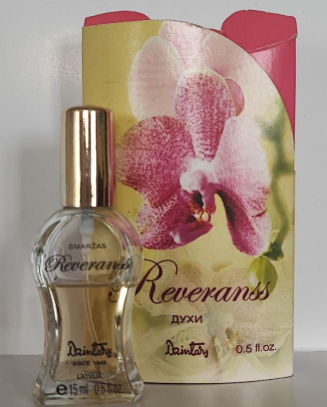 Парфум Dzintars Реверанс 15мл .(неповний об'єм) Вінтаж. (4750027149638), фото 1