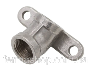 Кріплення для поїлок з нержавійки 1/2(45°), фото 1