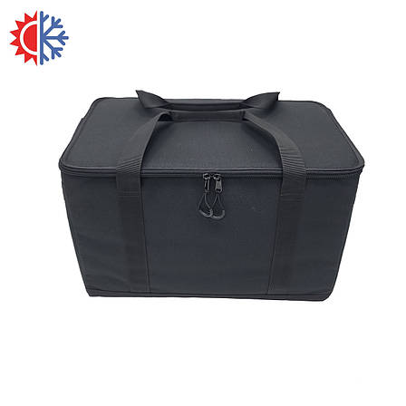 Термосумка для продуктів 60х30х30 см 52 л Чорна 603030, фото 1