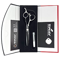 Філірувальні ножиці Sway Art Black and Silver 6.0 (110 32260 6,00"), фото 3