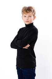 Гольф-водолазка для хлопчика підлітка однотонний із начосом, бавовна