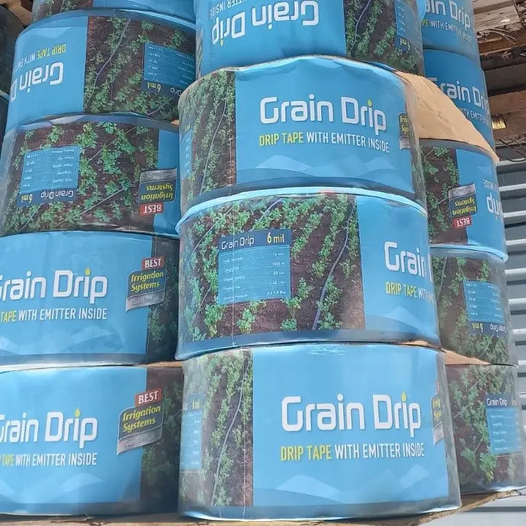 Крапельна стрічка щілинна GRAIN DRIP 6 mill 10см (3000м) 1.4 л/ч, фото 1