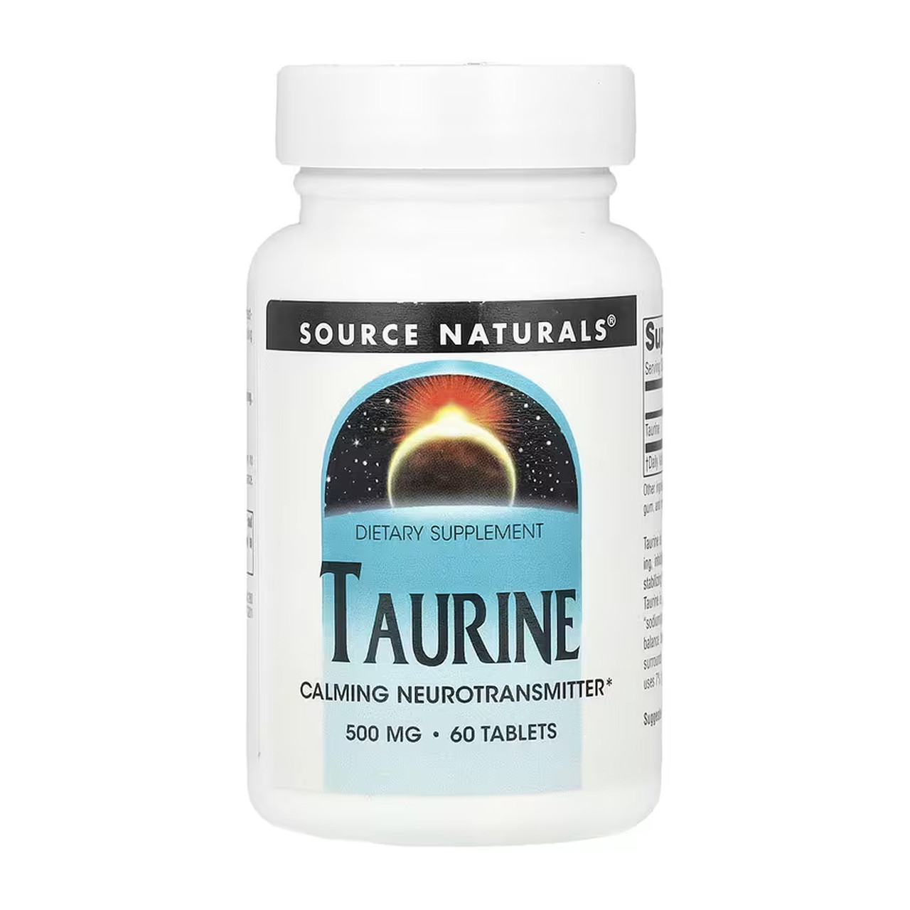 Taurine 500 mg - 60 tabs