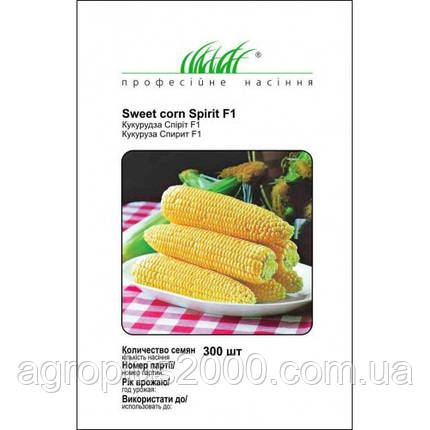 Насіння Кукурудза цукрова Спірит F1, 300 насіння Syngenta, фото 1