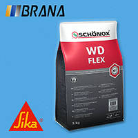SCHÖNOX WD Flex затирка (фуга) цементна еластична, 5кг