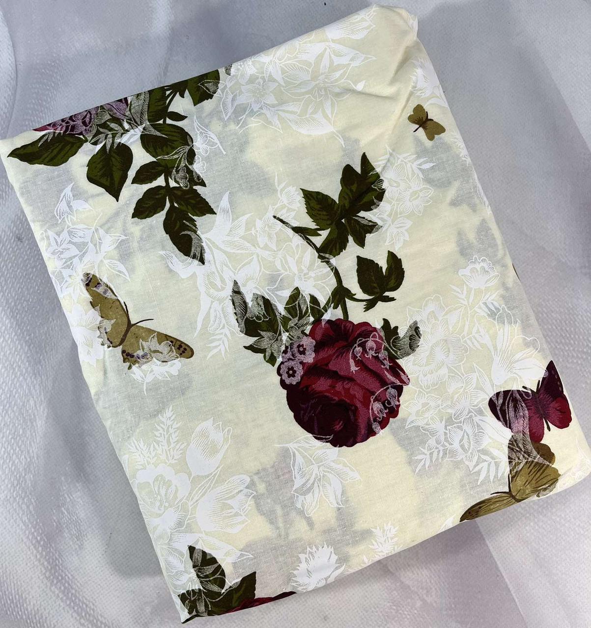 Простирадло на резинці Розмір 200х200х25 см Тканина бязь