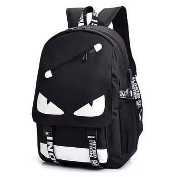 Шкільний рюкзак з USB зарядкою, 35л, 46х30х14 см / Підлітковий рюкзак / Портфель для школяра