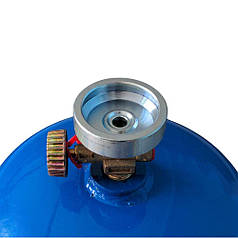 Перехідник для заправки газового балона з польською різьбою 15.5 мм (ліва) на АЗС