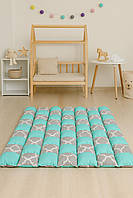 Килимок Хатка Бобон Сірий з М’ятним — від New and Classic