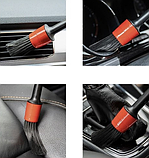 Набір для догляду за салоном автомобіля 5 шт 2-4 см Комплект по догляду за автомобільним салоном, фото 6