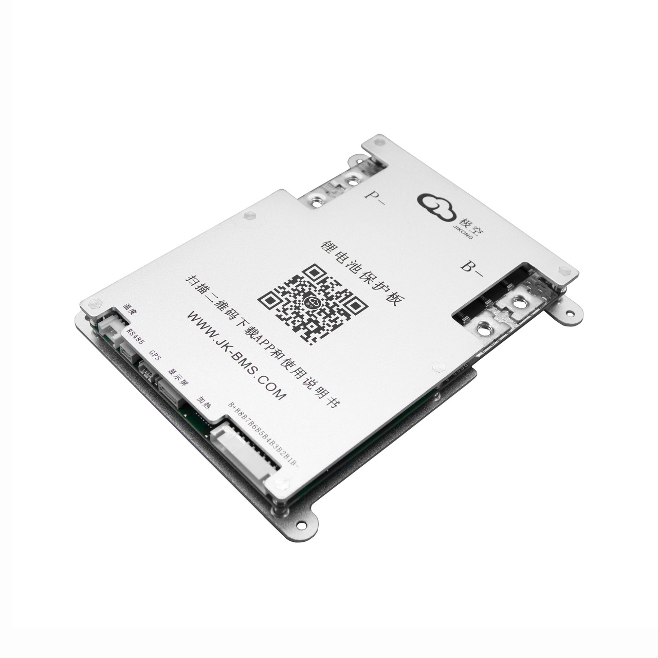 BMS JK-B1A8S-20РR, 200A, для LiFePO4/Li-ion/LTO (4S-8S), 1A активного балансування