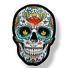 Шеврон ПВХ 3D ЧЕРЕП МІСТИЧНИЙ 5 на липучці для велкро патч гумовий, фото 2