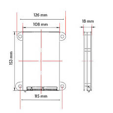 BMS JK-B2A8S-20Р, 200A, для LiFePO4/Li-ion/LTO (4S-8S), 2A активного балансування, фото 4
