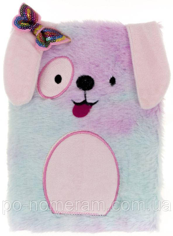 Блокнот пухнастий А5/80  JO /JSB20929-7/  Цуценята мікс # 80гр , мікс (1/60/120), фото 1