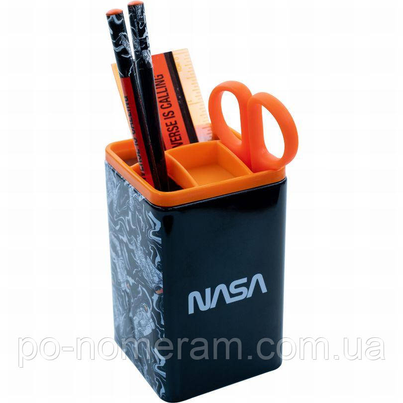 Підставка для ручок Kite /NS22-214/ квадратна NASA (1/12/96), фото 1