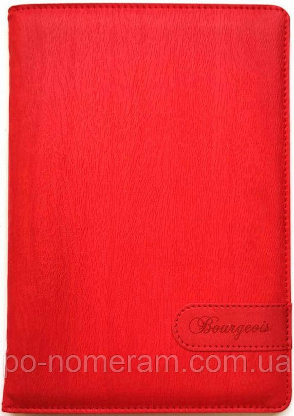 Блокнот Bourgeois А5/80 шкірзам Тв.обкл. /диз.9237/ вн. Бл.80г, чисті (1/40), фото 1