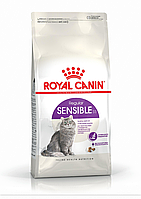 Корм для дорослих котів з чутливою травною системою ROYAL CANIN SENSIBLE 4кг