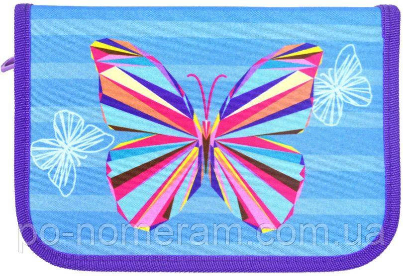 Пенал Тайгер PR18-B02E 1отд. 2отв. ПУСТ. Prime Collection, Kaleidoscope (girls), (24) (Канц20), фото 1