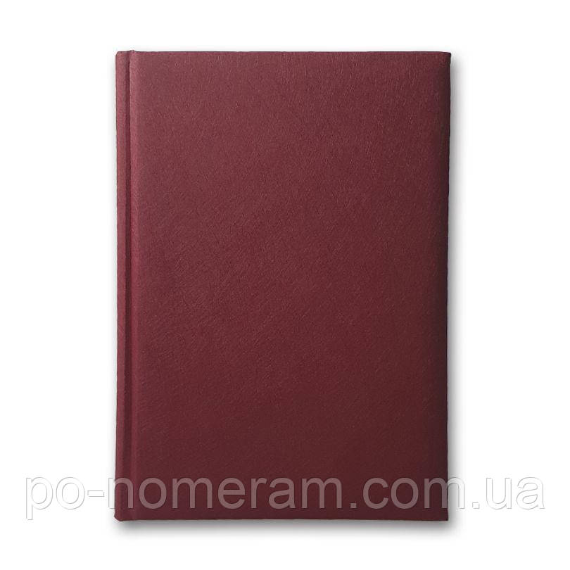 Щоденник 3В-15 н/дат Infolk бордовий 176арк. 95х135 (20), фото 1
