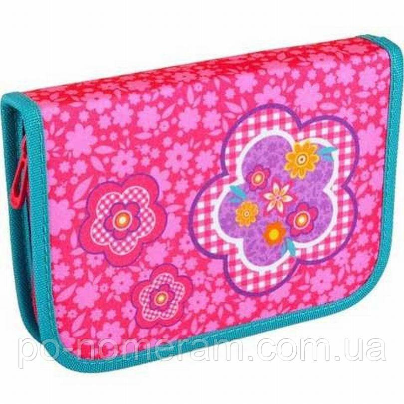 Пенал Тайгер NQ18-B06E 1отд. 1отв. ПУСТ. Nature Quest,Spring time(girls),  (24) (Канц20), фото 1