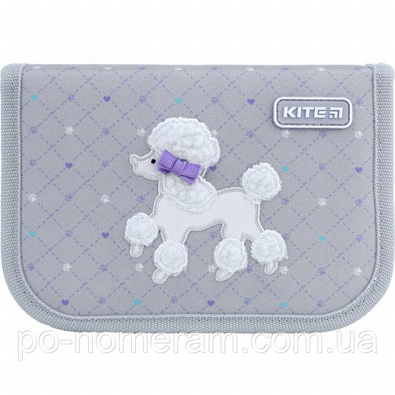 Пенал без наповнення Kite /K22-621-1/ Cute Dog, 1 відділення, 1 відворот (61632) (1/48), фото 1