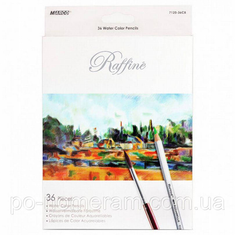 Олівці 36 кол. МАРКО Аквар. 7120-36СВ Raffine (20), фото 1