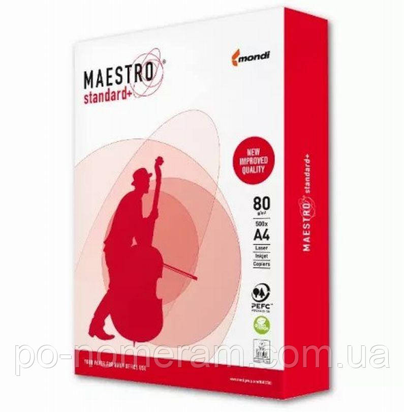 Бумага Маэстро (IQ Ekonomy, Smart Line) А4 80г/м.кв.500 л. (бумага А4 500 листов), фото 1