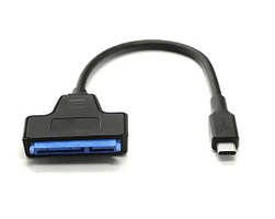 Type C-SATA data+Sata power перехідник