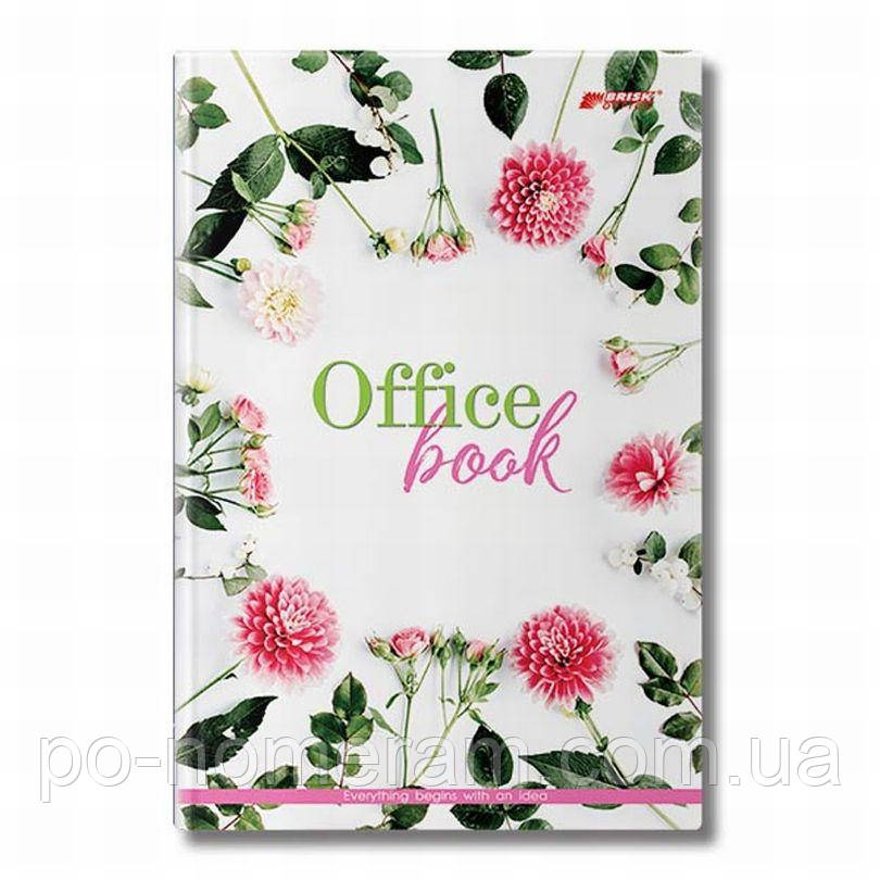 Зошит А4 176 лист лінія твердая обл лак лінія Бриск ДКВ 4 (20), фото 1