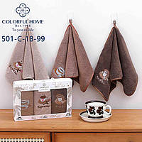 Набір кухонних рушників з мікрофібри 3в1