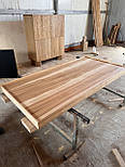 Дерев'яна стільниця з ясена з бортом, фото 3