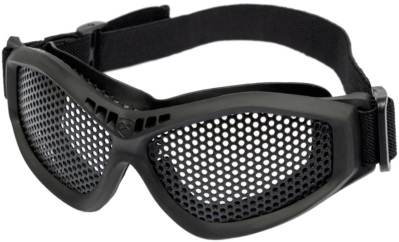 Захисні страйкбольні окуляри WoSport GG-MA-74-BK, сітчасті black GG-MA-74-BK