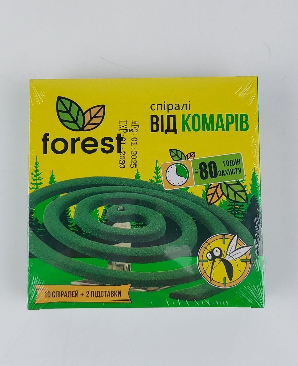 Спіралі від комарів Forest 10 шт (1 шт.), фото 1