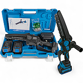 Акумуляторна ланцюгова пилка KRAISSMANN 2033 AKS-BL 20/2 MP (20В, 4 А/год, Безщітковий, шина 203 мм, НІМЕЧЧИНА)