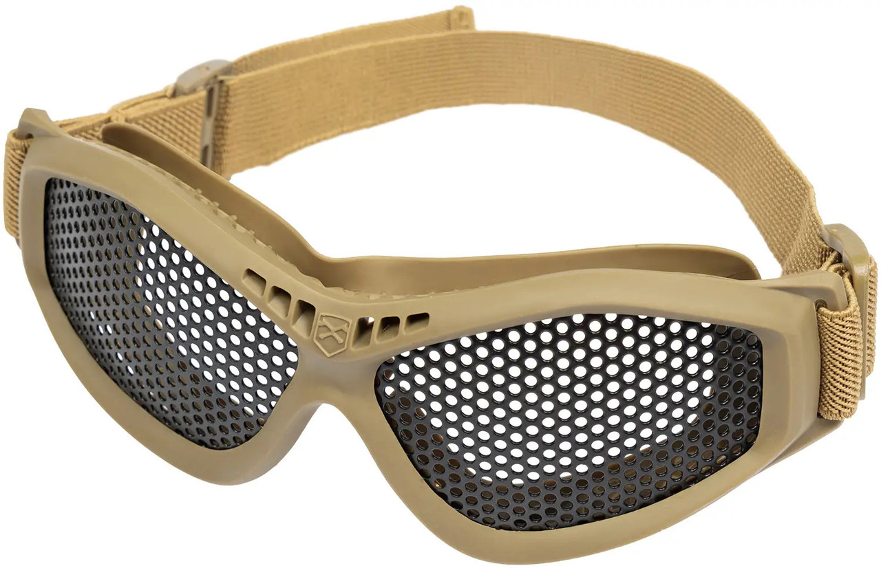 Захисні страйкбольні окуляри WoSport GG-MA-74-T, сітчасті tan GG-MA-74-T