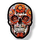 Шеврон ПВХ 3D ЧЕРЕП МІСТИЧНИЙ 20 на липучці для велкро патч гумовий, фото 2