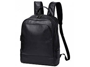 Рюкзак чоловічий з відділенням для ноутбука в класичному стилі виготовлений з натуральної шкіри