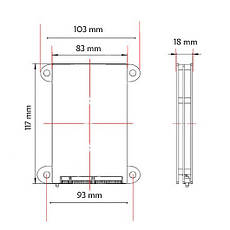 BMS JK-BD4A24S-4РR, 40A, для LiFePO4/Li-ion/LTO (8S-24S), 0.4A активного балансування, фото 4