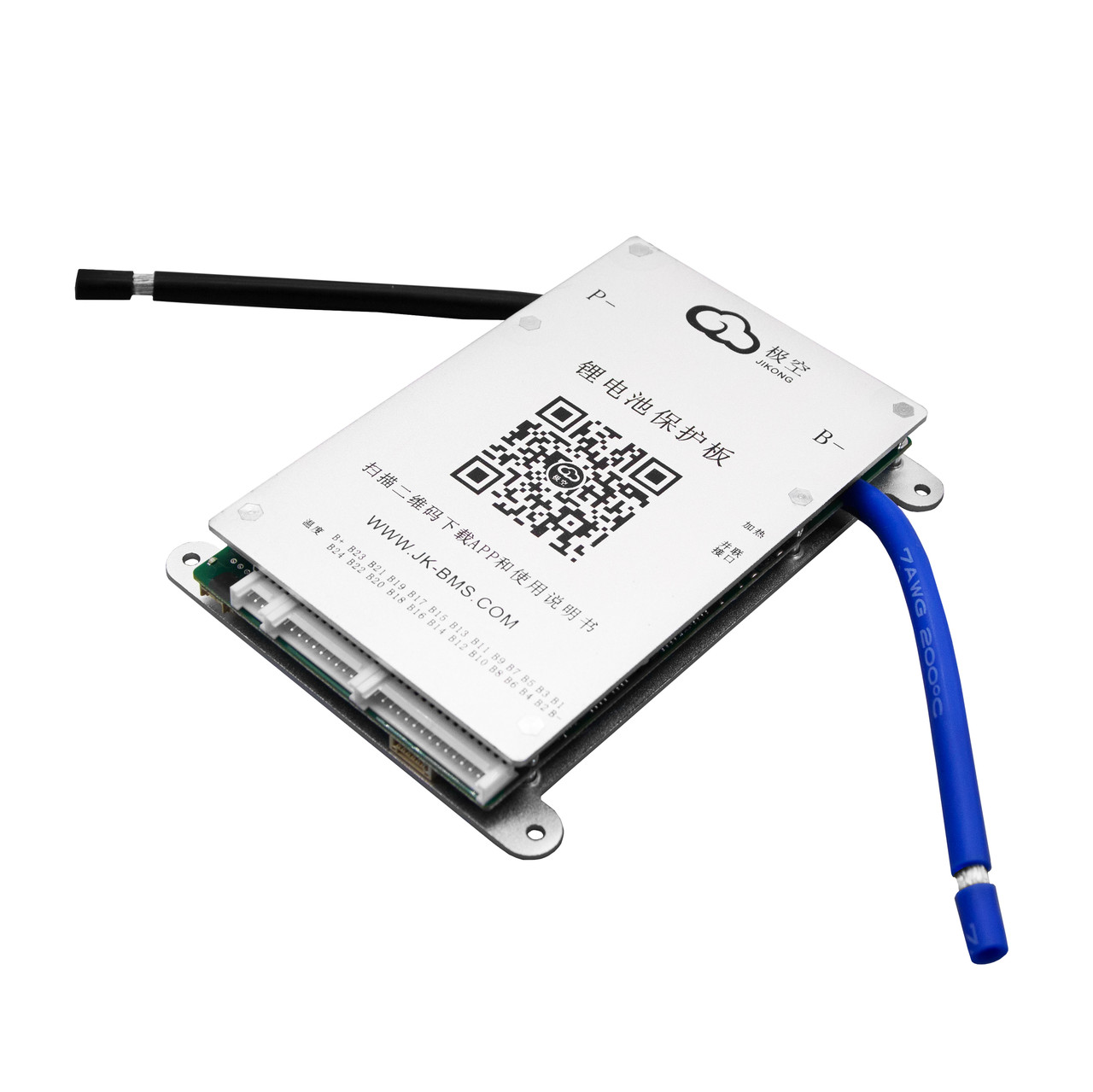 BMS JK-BD6A24S-8Р, 80A, для LiFePO4/Li-ion/LTO (8S-24S), 0.6A активного балансування