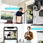 IP-камера вулична XON SmartCam Wi-Fi 1080P (SCWEW21YW 3688) Чорна, фото 7