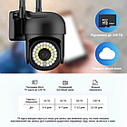 IP-камера вулична XON SmartCam Wi-Fi 1080P (SCWEW21YW 3688) Чорна, фото 9