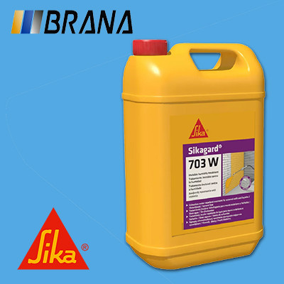 Sikagard®-703 W - Гідрофобне покриття для фасадів / безбарвне (FR) 5л, фото 1