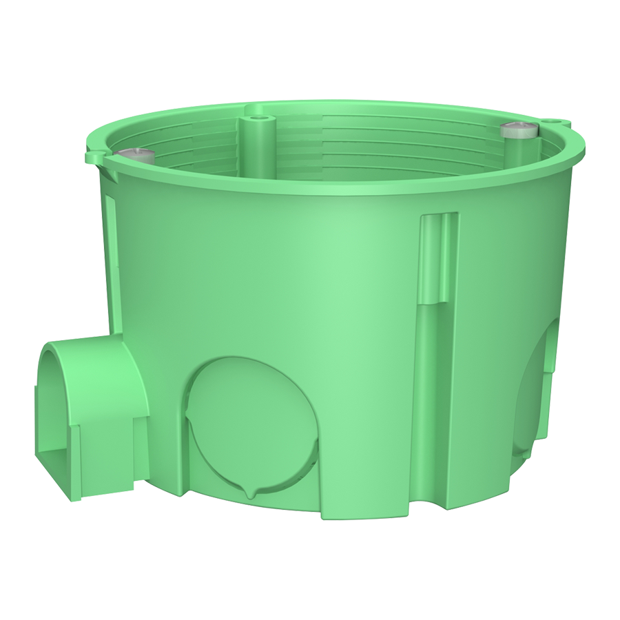 Коробка монтажна типу PLANK Electrotechnic для суцільних стін 65х45 MB001, фото 1