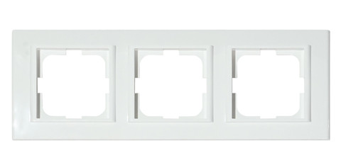 Рамка 3-а біла MINA