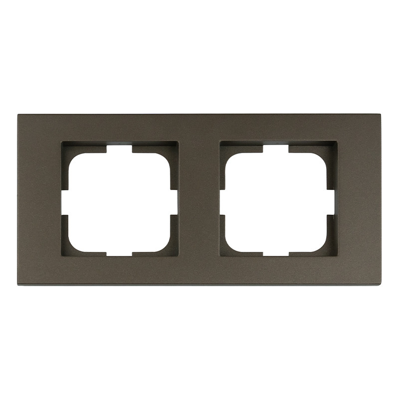 Рамка 2-ша GRANO мока